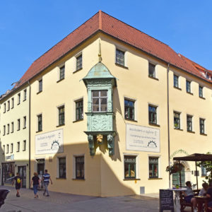 Ecke der RATAGS-Filiale in Pirna
